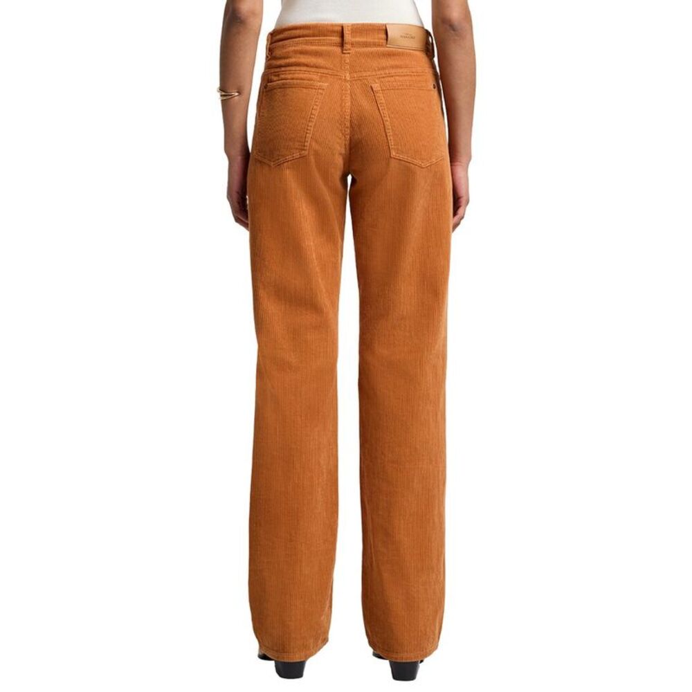 7 For All Mankind Womens  Honey Mustard Tess Trouser Jean - Picture 2 of 4
